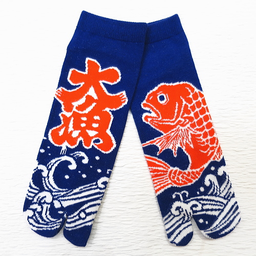 お祭り!和柄足袋ソックス!大漁